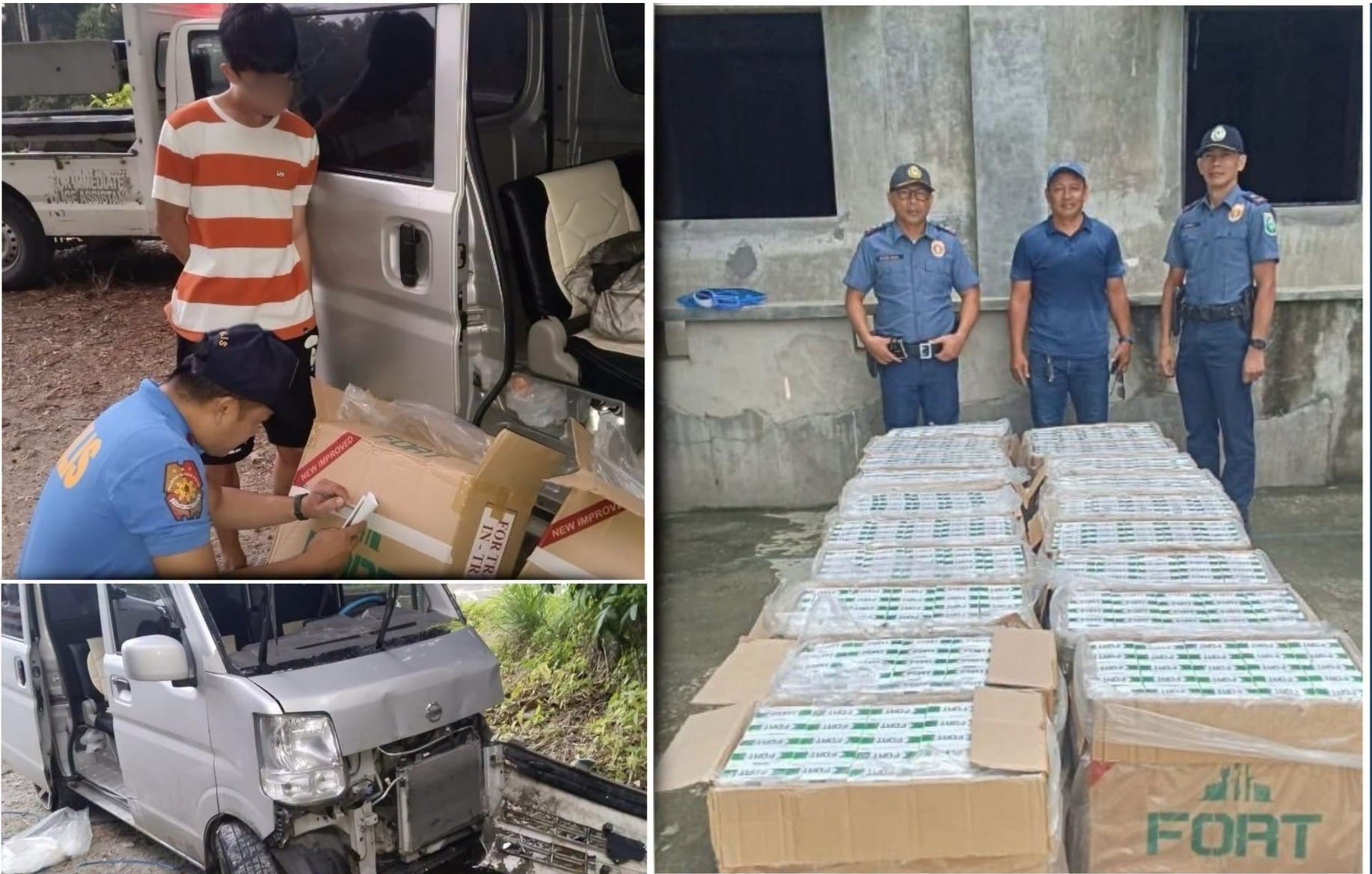 P2.6M contraband cigarettes seized in Maguindanao del Norte, Cotabato