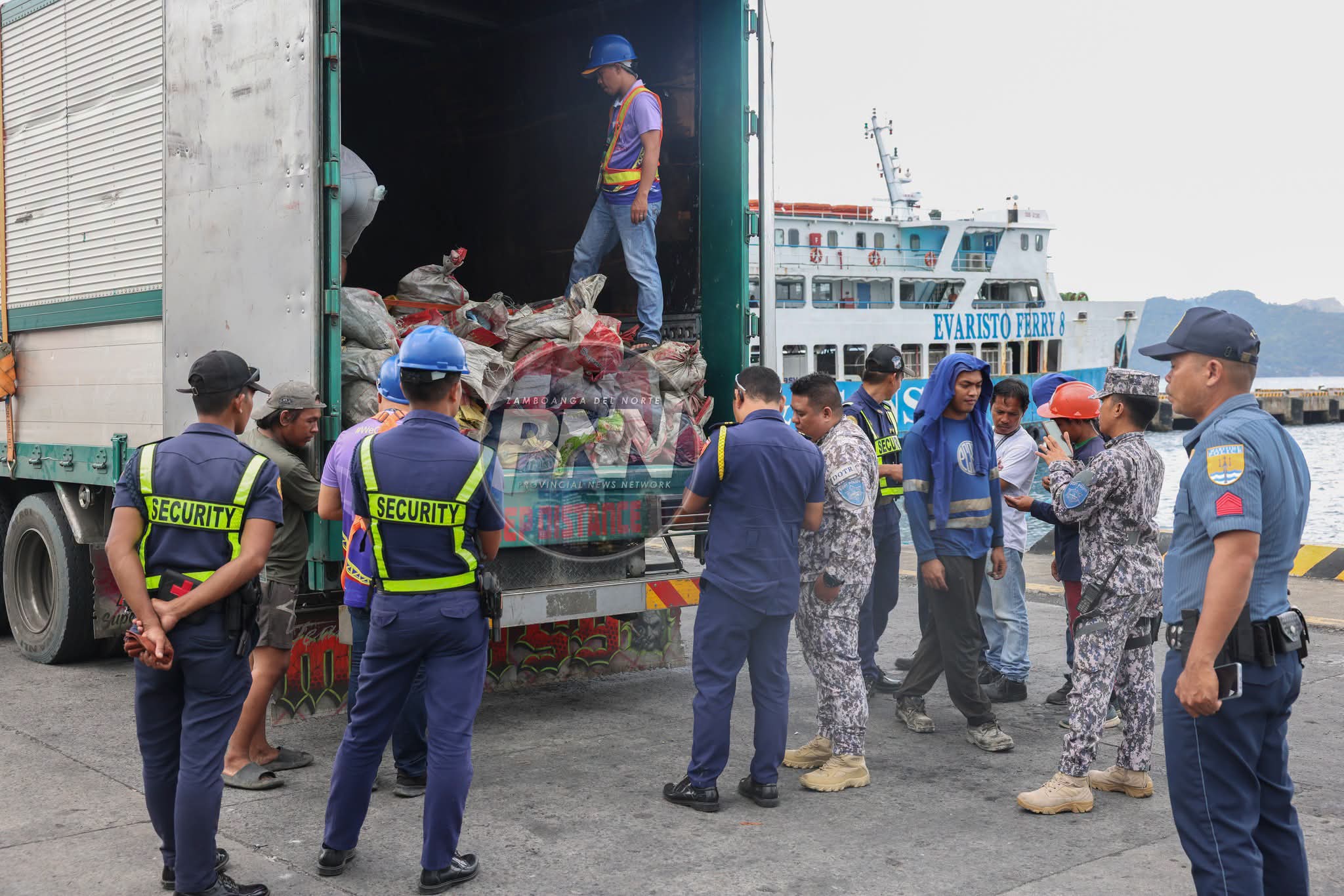 505 sacks of ‘illegal’ mineral ores seized in Dapitan port