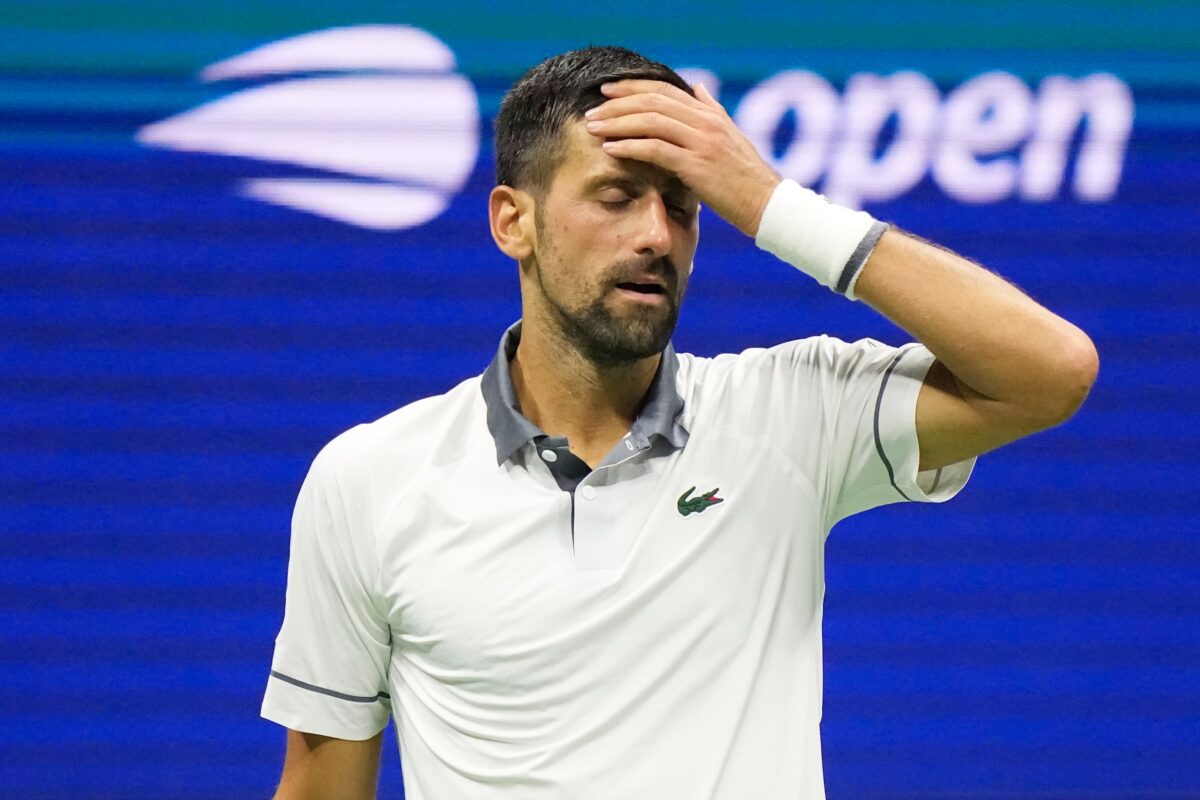 Novak Djokovic vs Mariano Navone US Open 2026 first round
