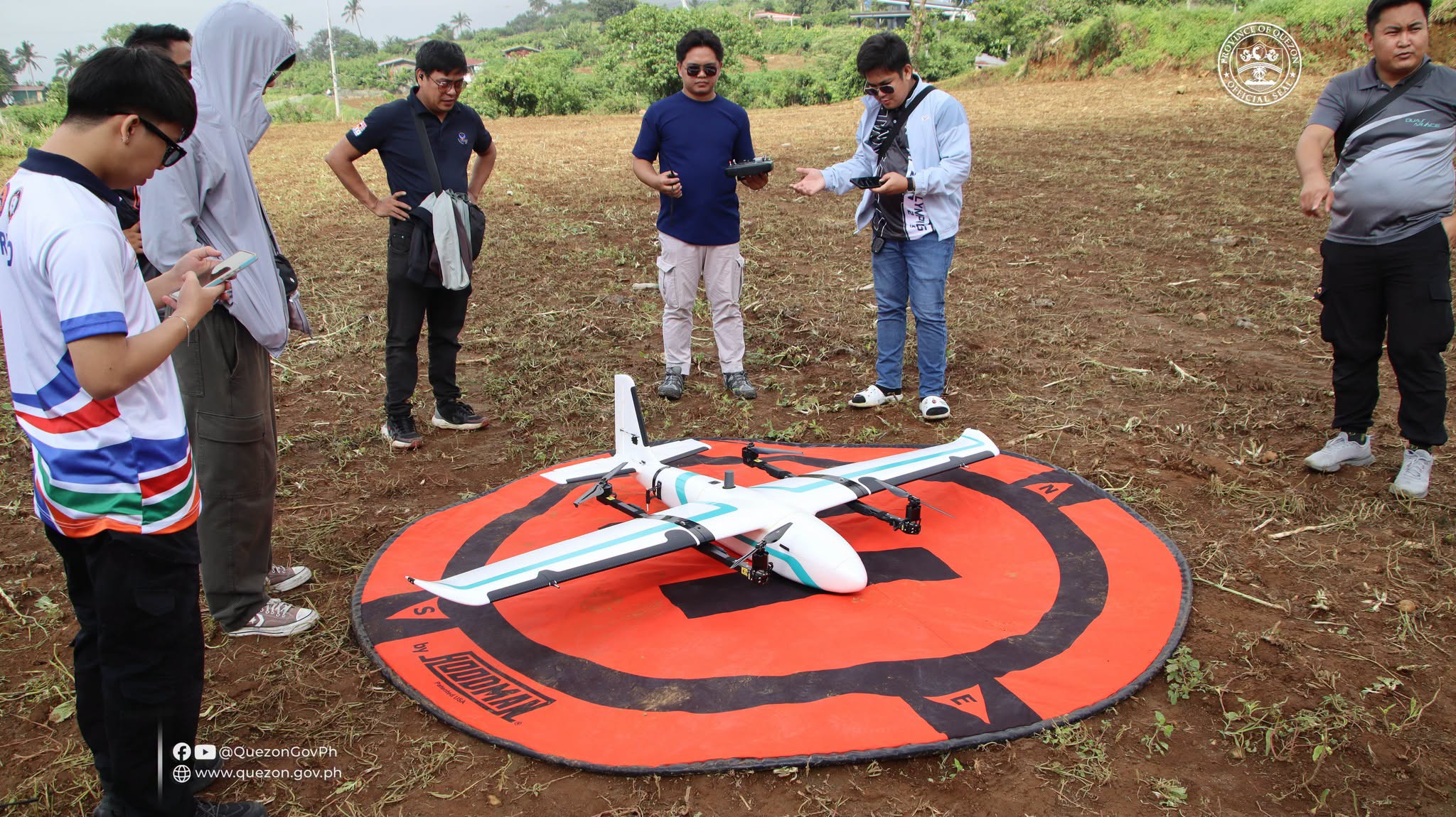 Quezon uses drones for disaster response, resource planning