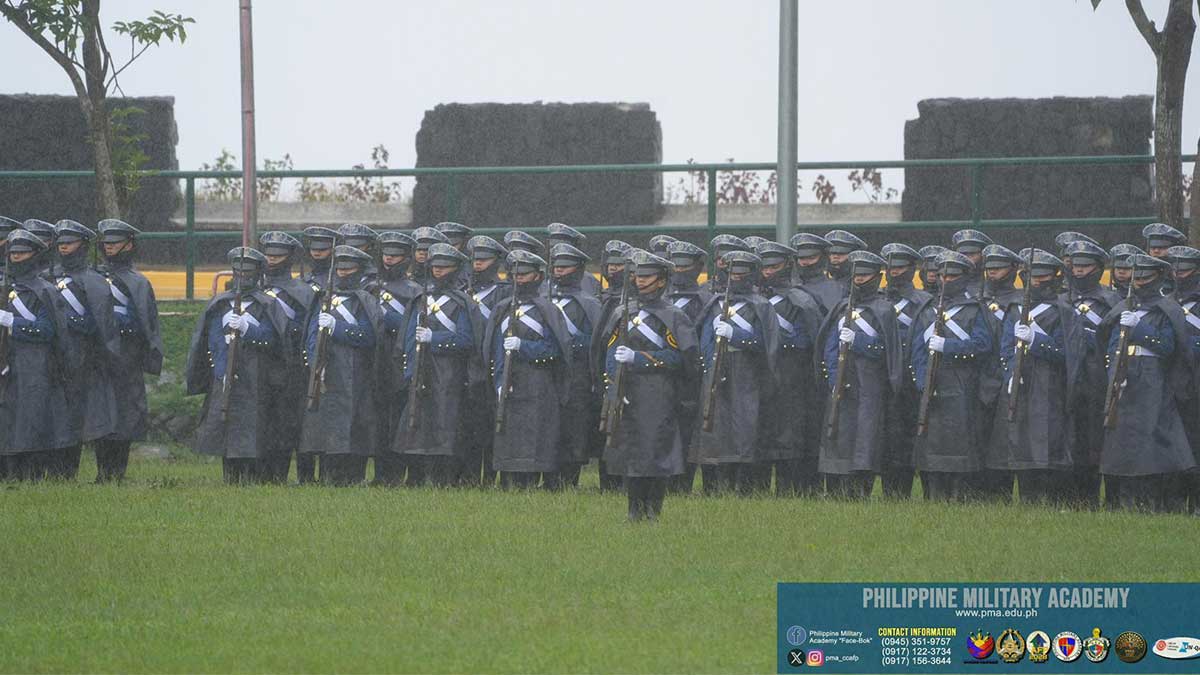 PMA incorporates plebes into cadet corps amid inclement weather