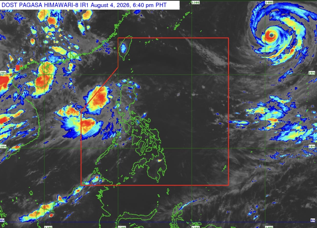 LPA, habagat to bring rain over parts of Luzon, Visayas within 24 hours