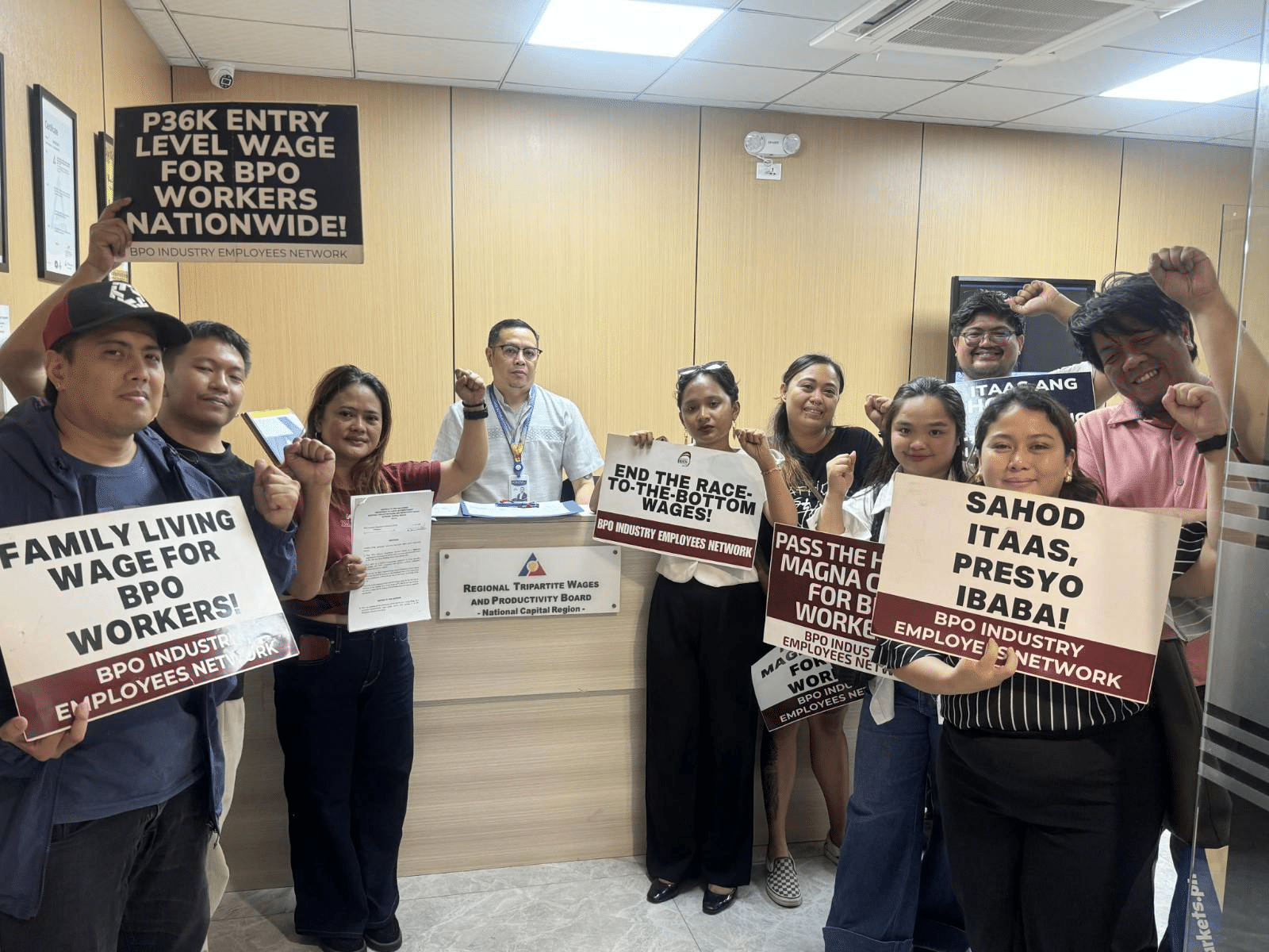 BPO workers’ network asks Dole for P1,200 NCR minimum daily wage