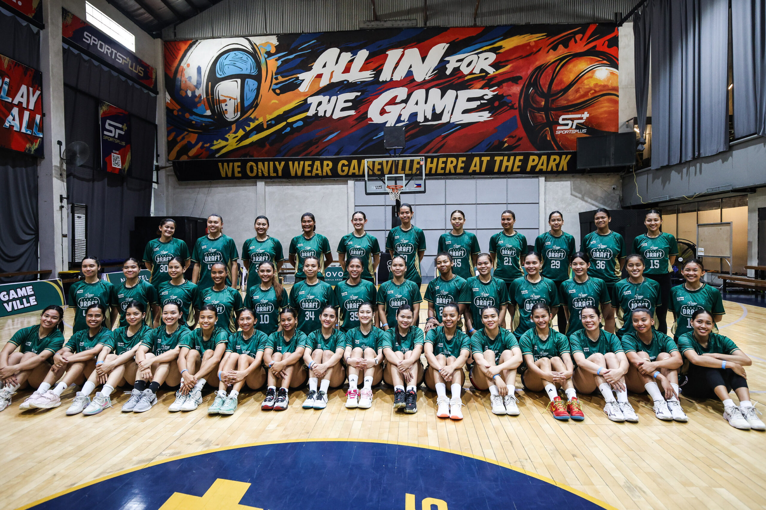 PVL Rookie Draft Aspirants during day 1 of the Draft Combine.