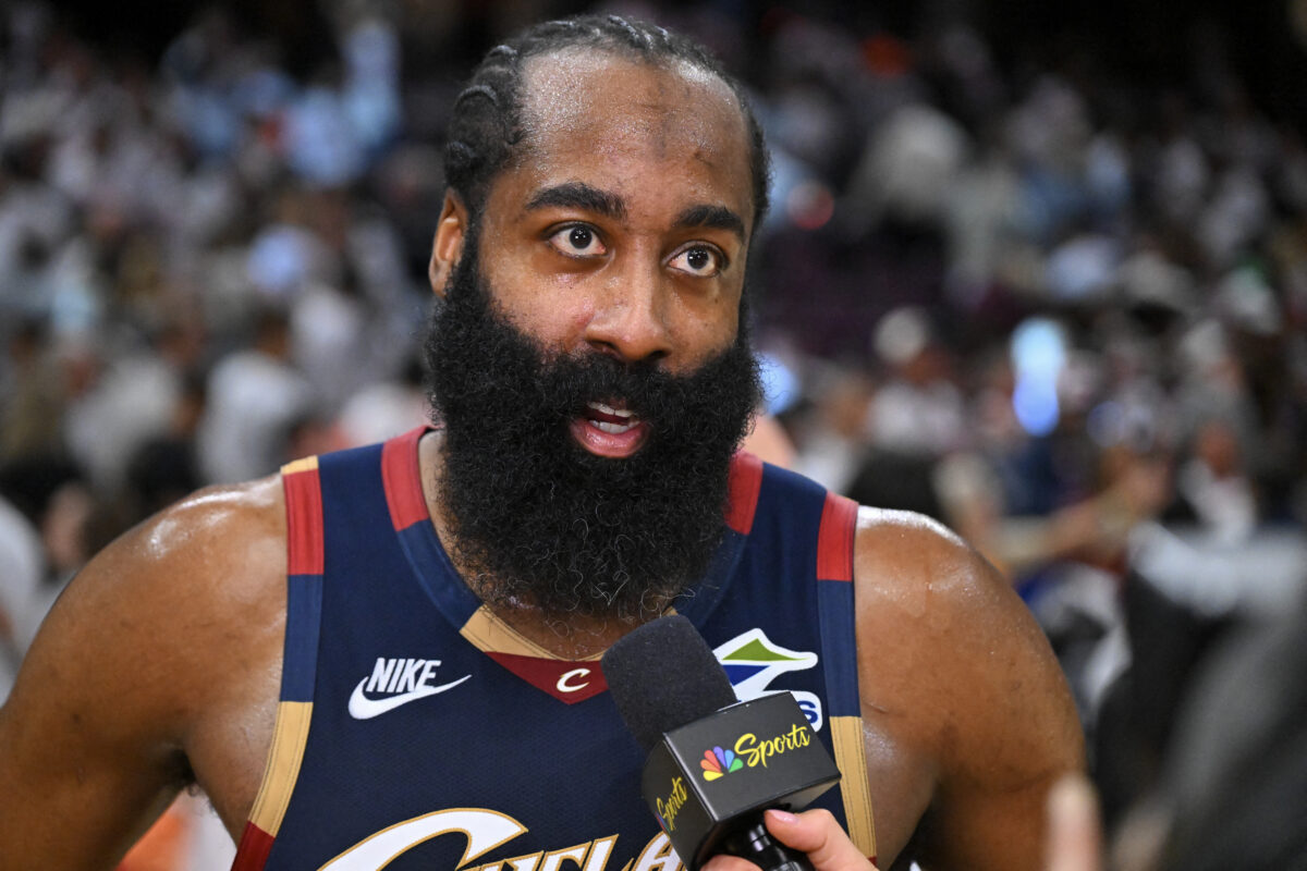 James Harden Cavaliers vs Pistons NBA Playoffs Game 3