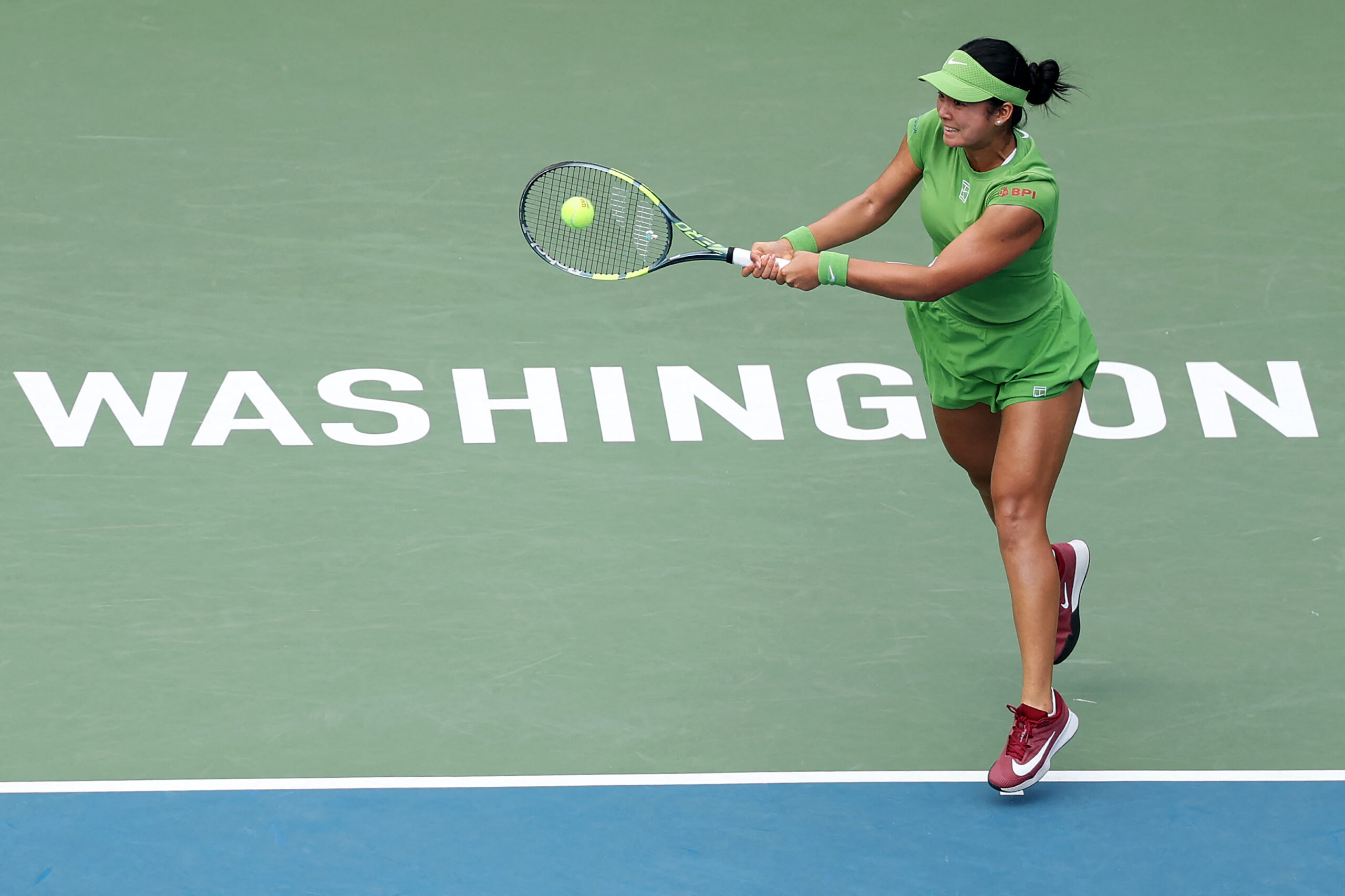 Alex Eala Mubadala Citi DC Open Alexandra Eala Qinwen Zheng