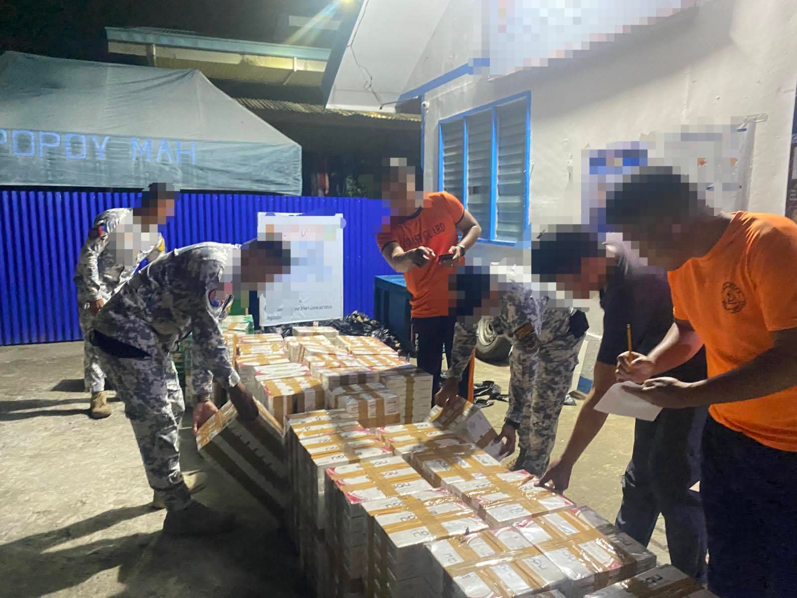 PCG seizes P1.32-M smuggled cigarettes at Dapitan City port