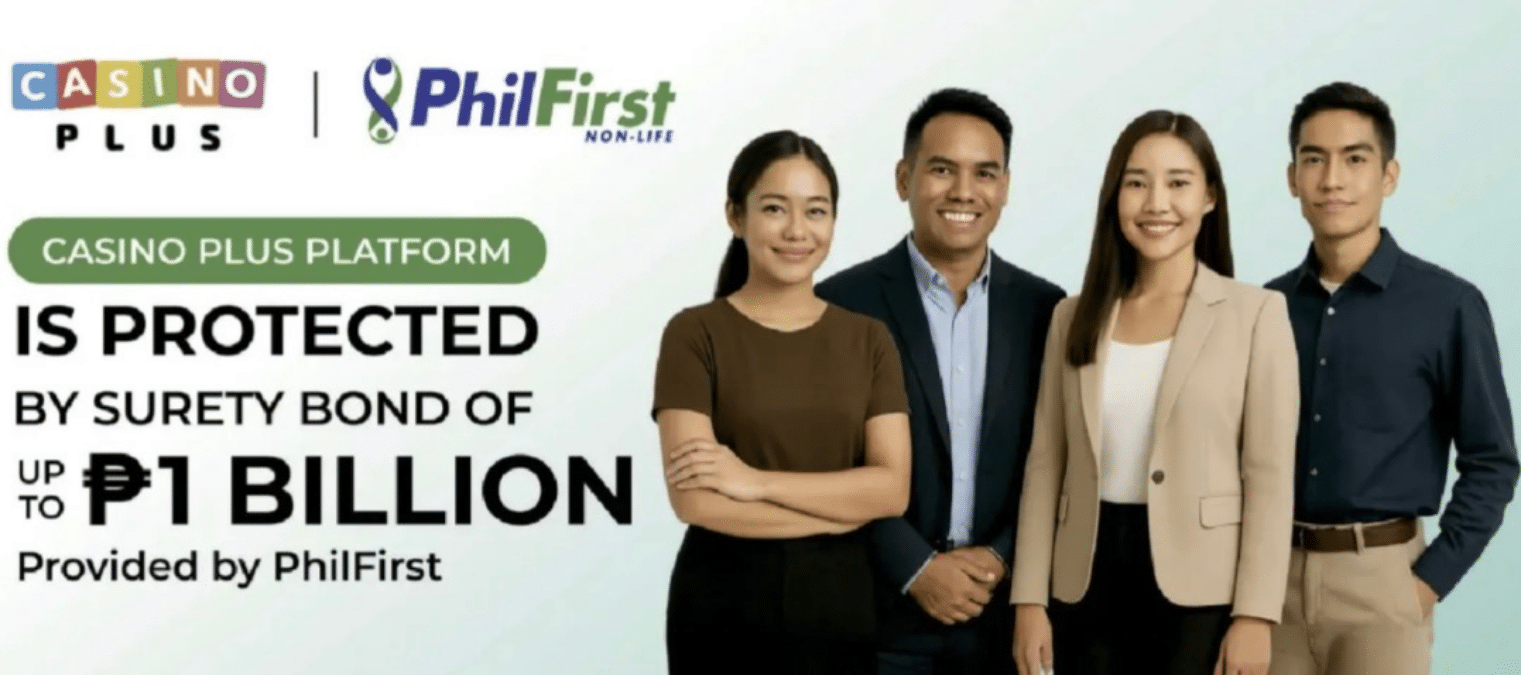 Casino Plus boosts player protection with P1-B surety bond