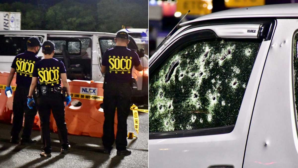 PNP: Frustrated murder, other raps filed vs 3 suspects in NLEX shootout