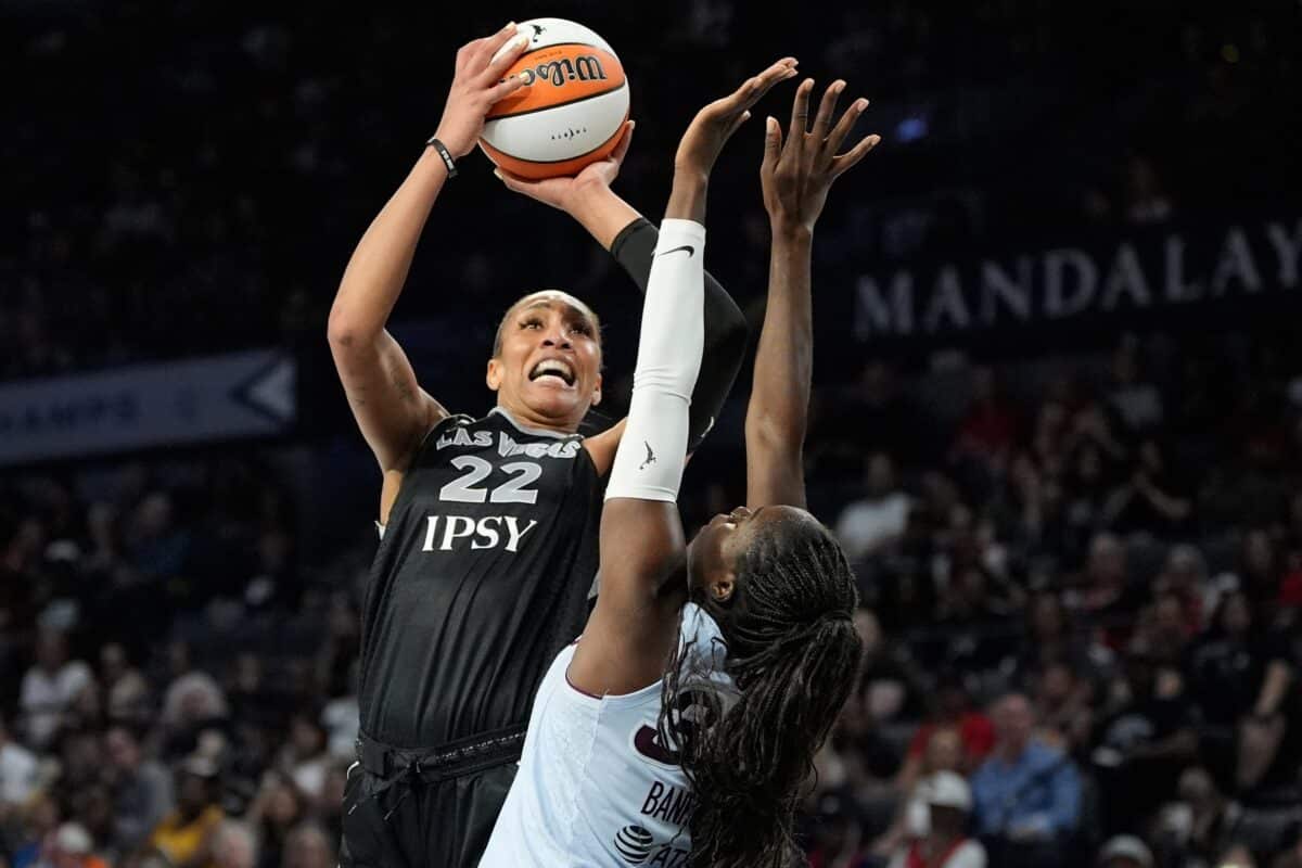 WNBA A'ja Wilson Las Vegas Aces
