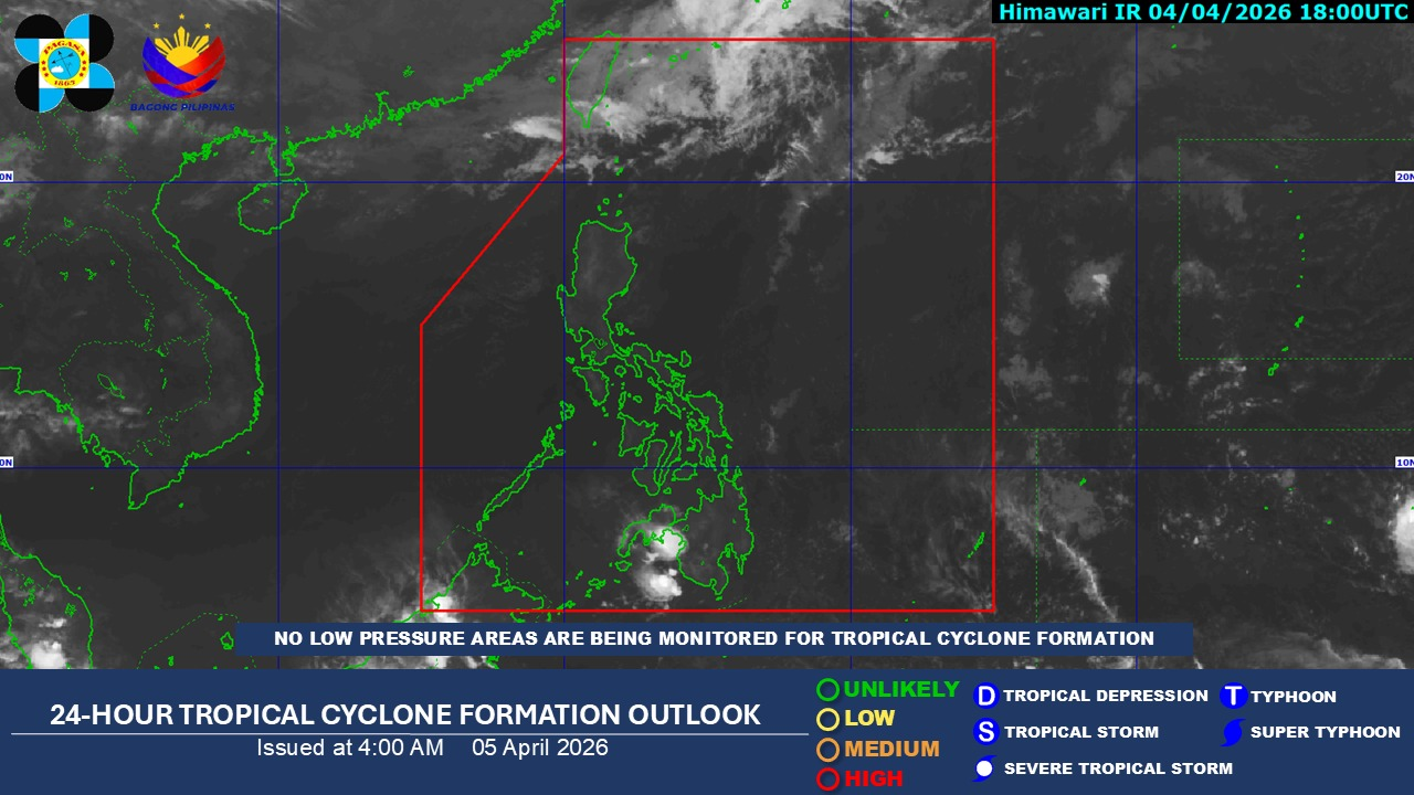 Cloudy Easter Sunday forecast across PH