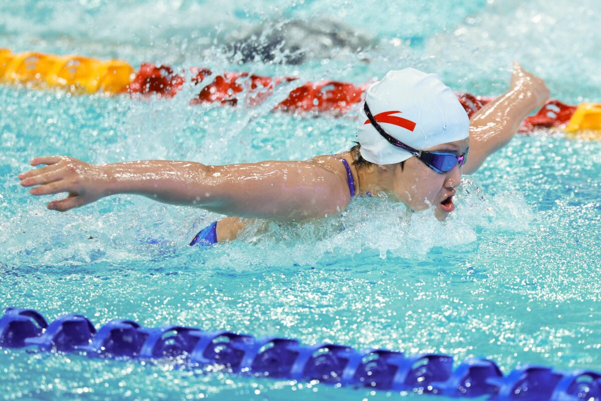 Yu Zidi Asian Games swimming