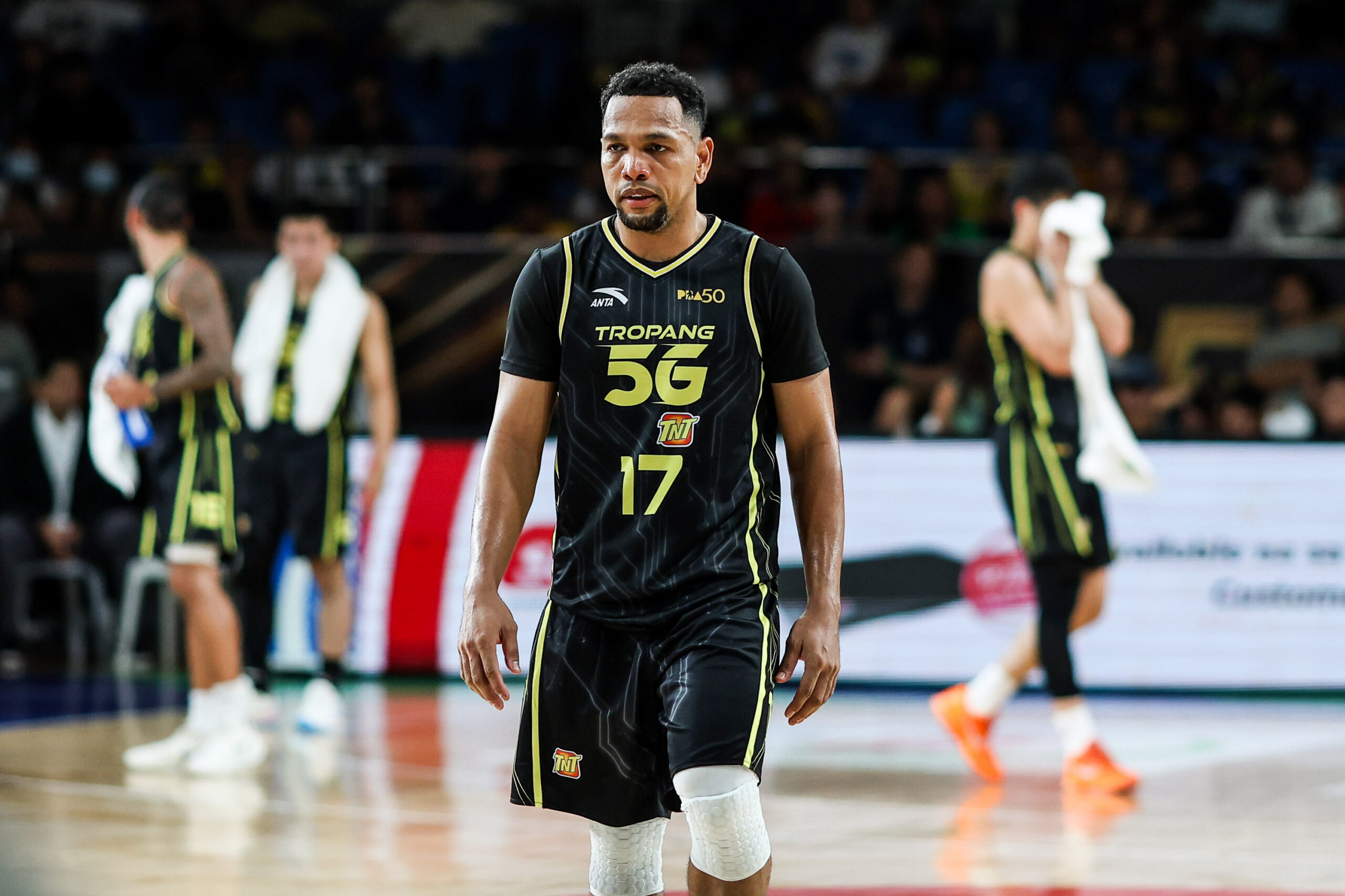 TNT Tropang 5G Guard Jayson Castro during a game in the 2026 PBA Commissioner's Cup.