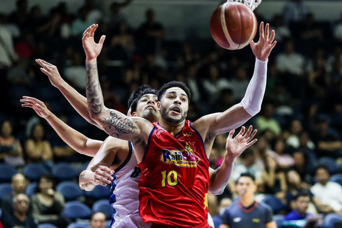 Aaron Fuller Rain or Shine vs Meralco PBA