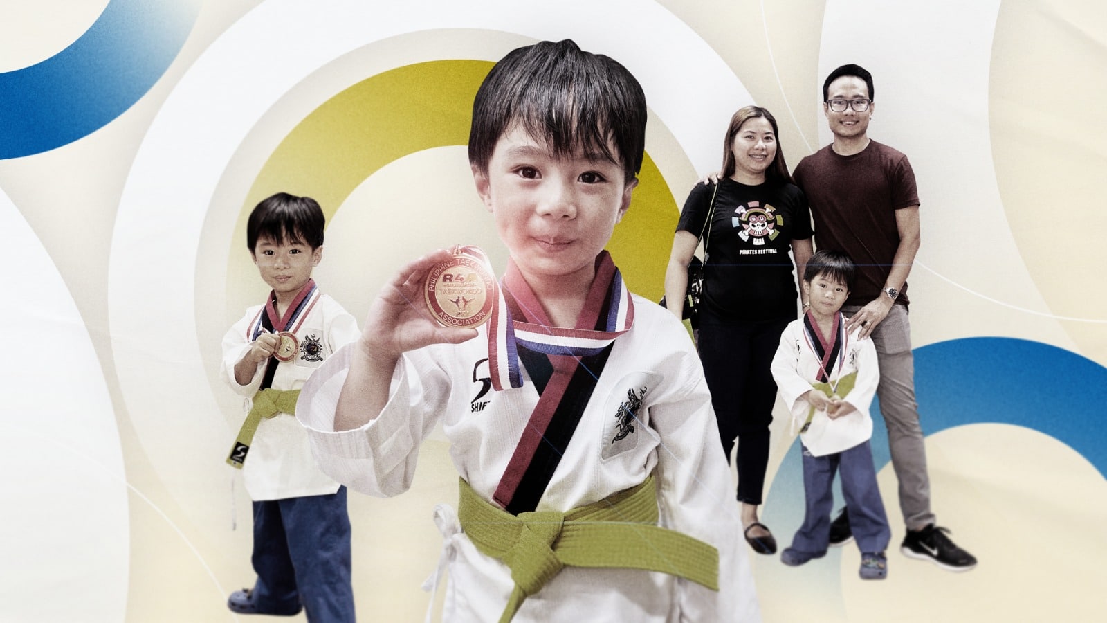 Master Buboy: 4-year-old taekwondo prodigy clinches his 3rd gold