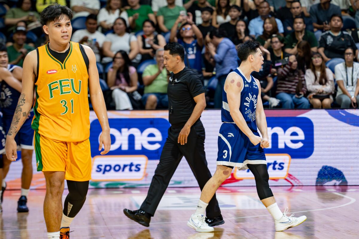 Monty Montebon Adamson vs FEU UAAP Season 89
