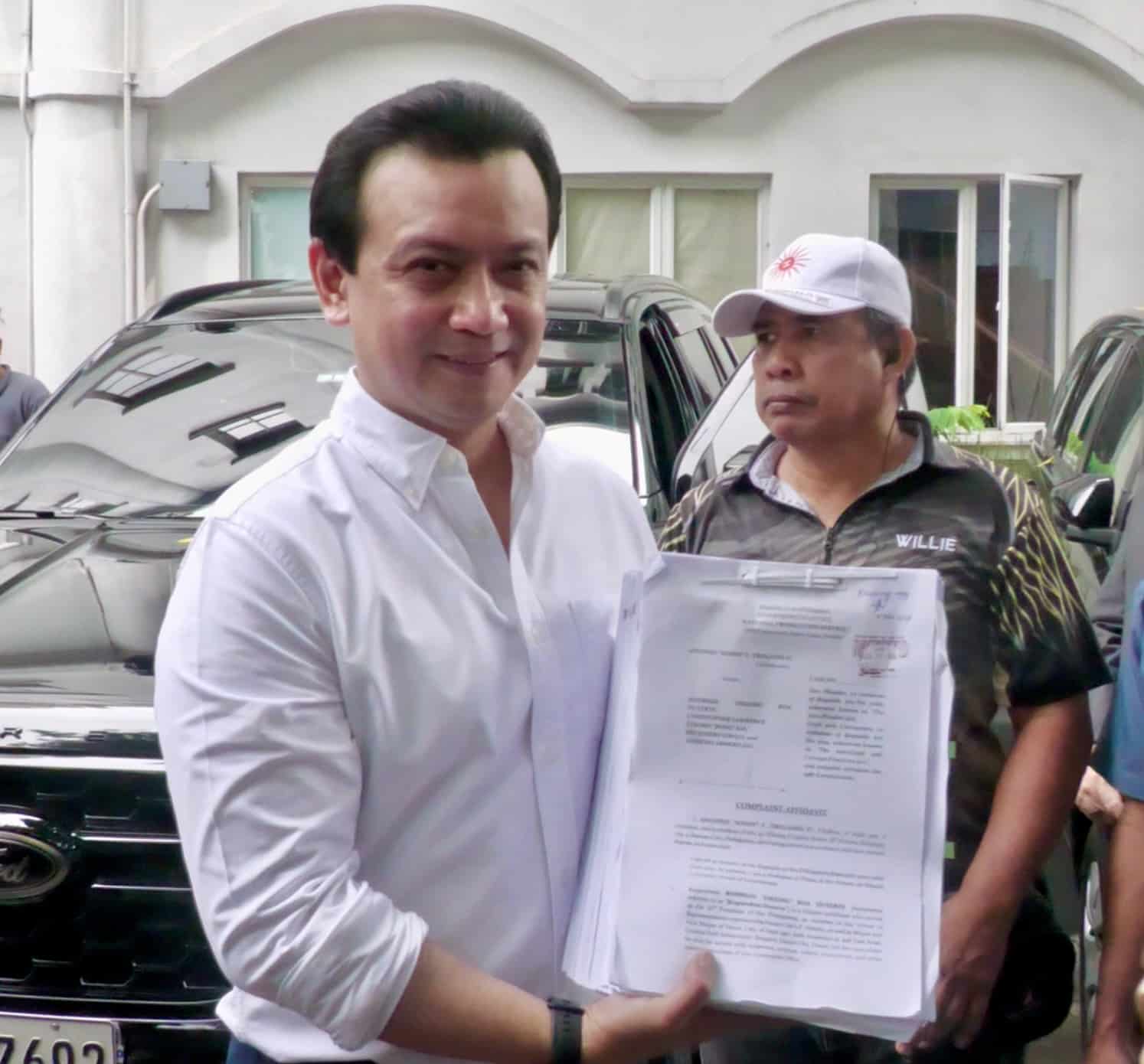 Trillanes ‘relieved’ after AMLC report, but laments Dutertes’ damage