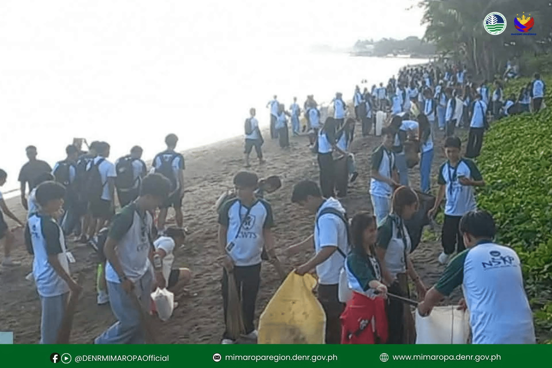 Over 107,000 pieces of coastal litter collected in Mimaropa cleanup