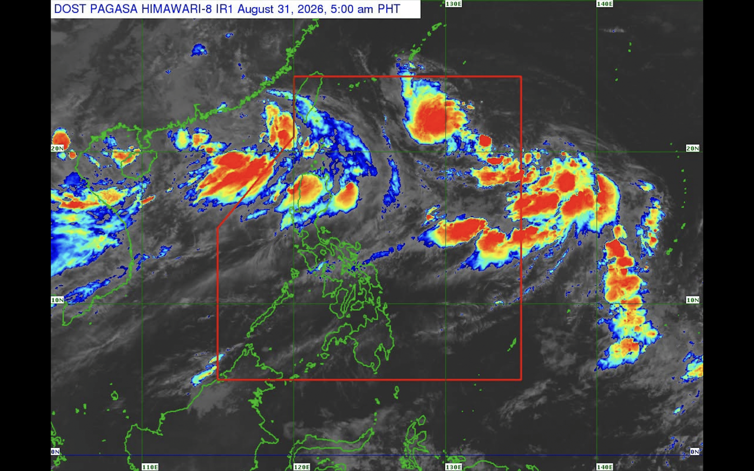 TD Pilandok intensifies, may exit PAR Wednesday evening