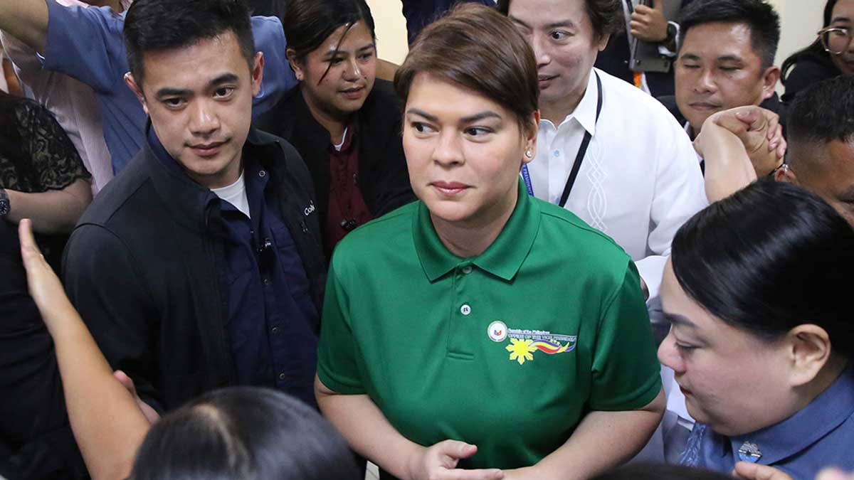 Sara Duterte camp wants to bring own equipment, caterer at Senate room