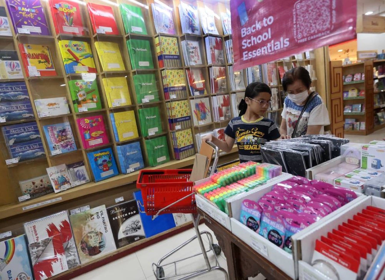 DTI: Most school supply prices unchanged this year