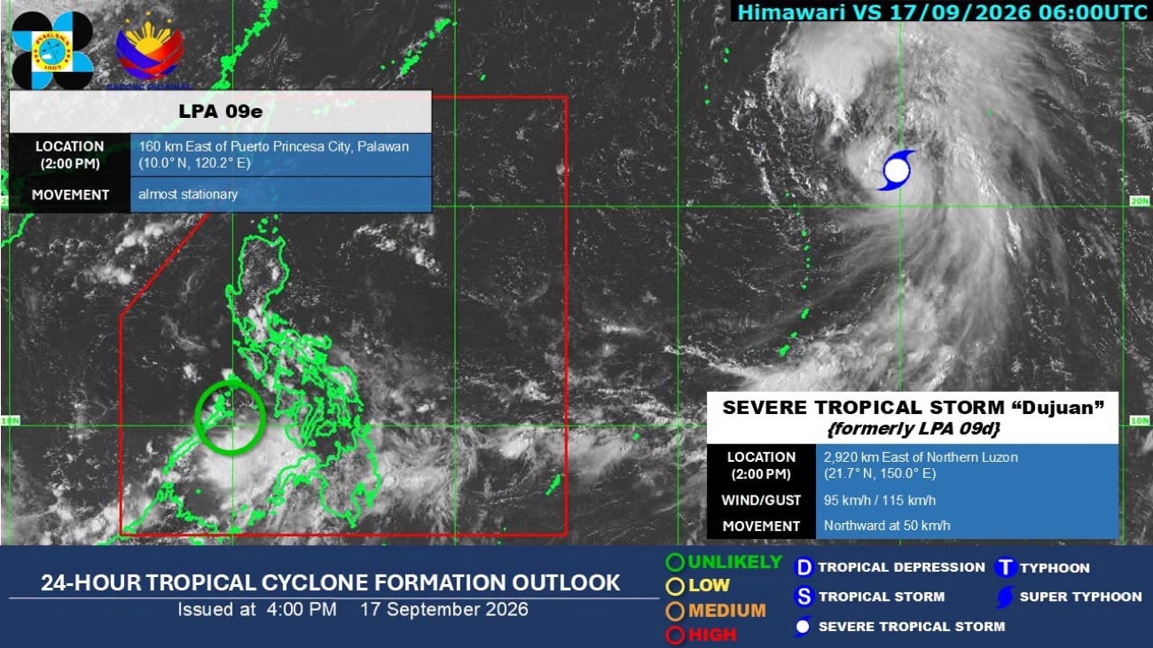 Overcast skies, rains to prevail over PH due to LPA