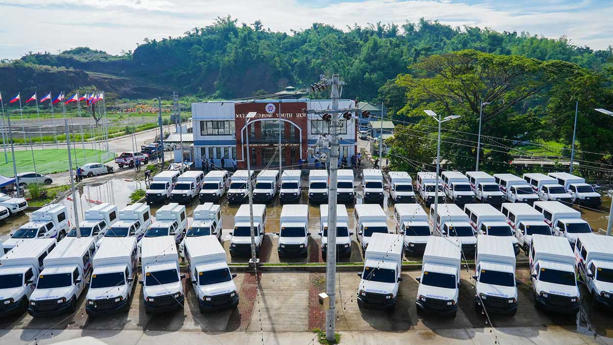 49 barangays in Agoo, La Union get new emergency vehicles