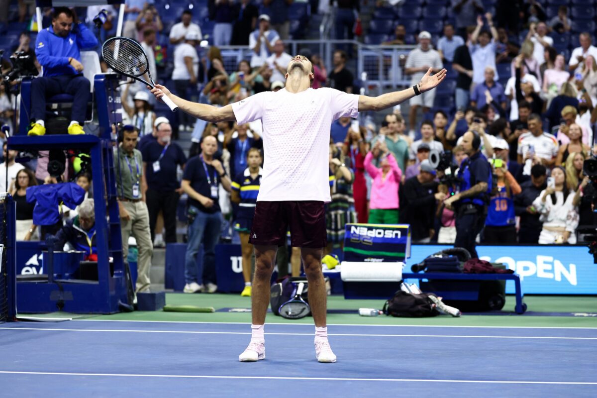 US Open Alexander Zverev vs Lorenzo Sonego
