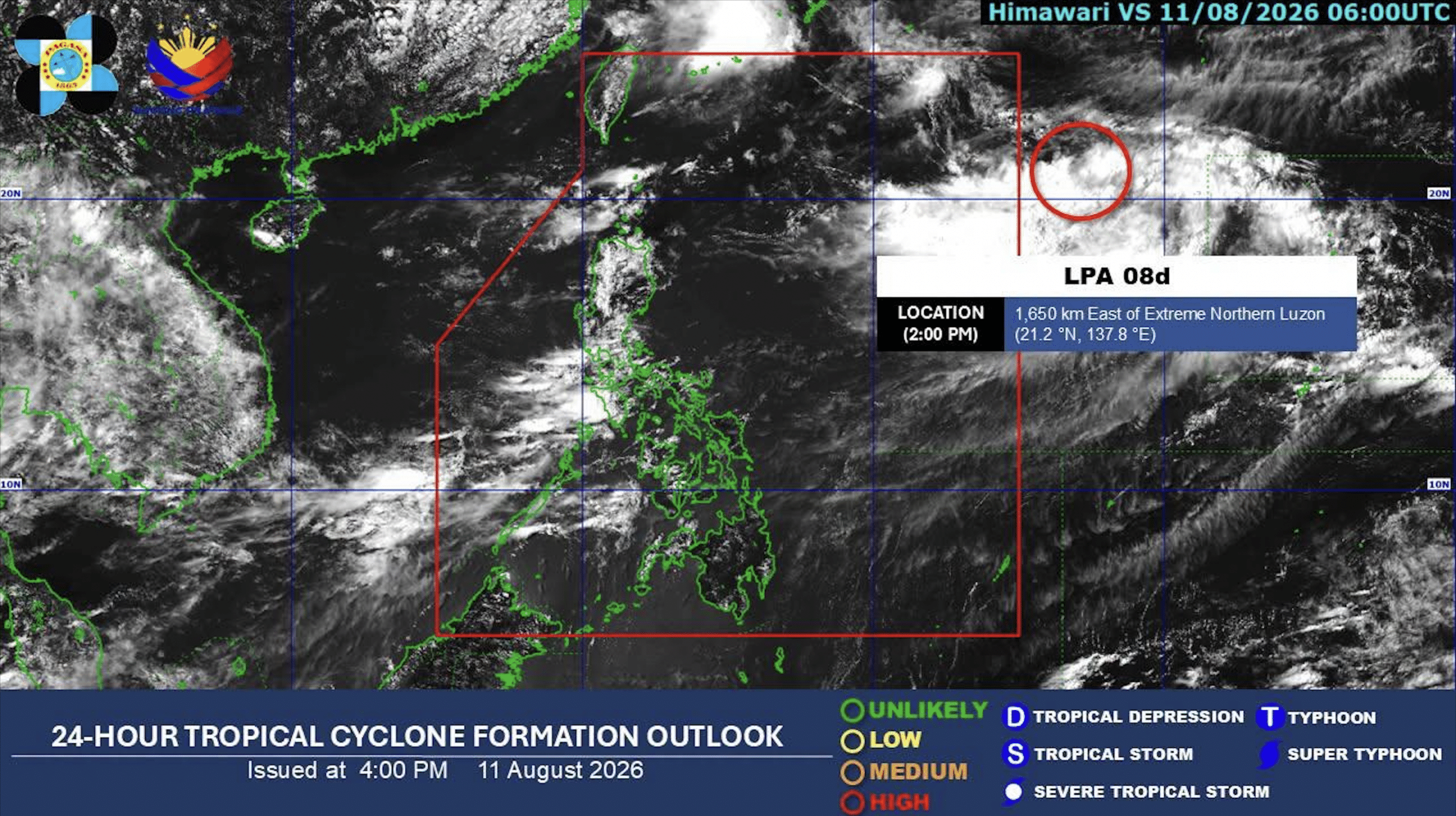 Enhanced habagat may still affect Luzon until Wednesday afternoon