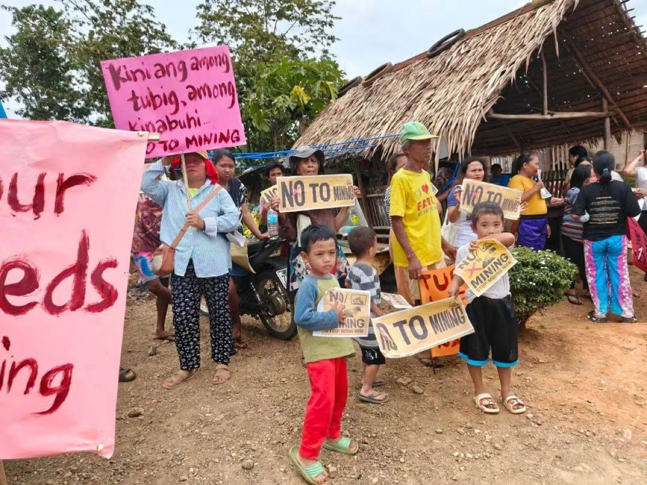 Dinagat Islands residents protest Tubajon mining plan