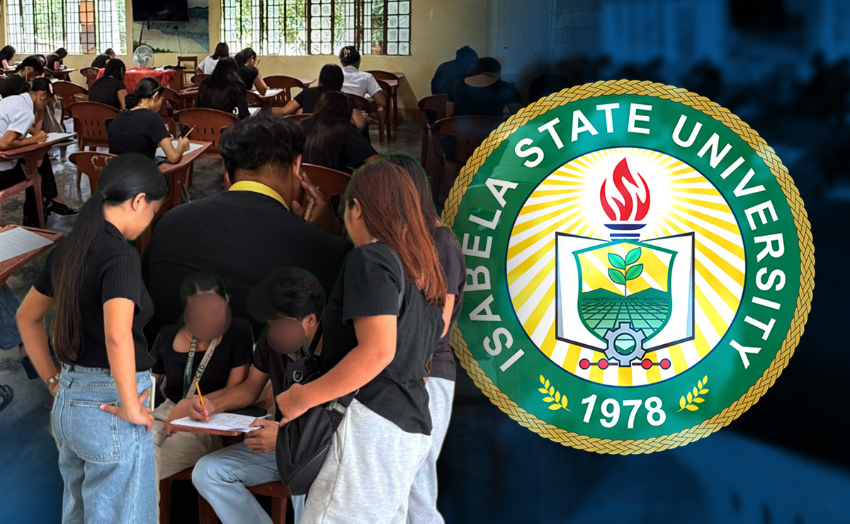 Isabela State University students wear black for Martial Law anniversary