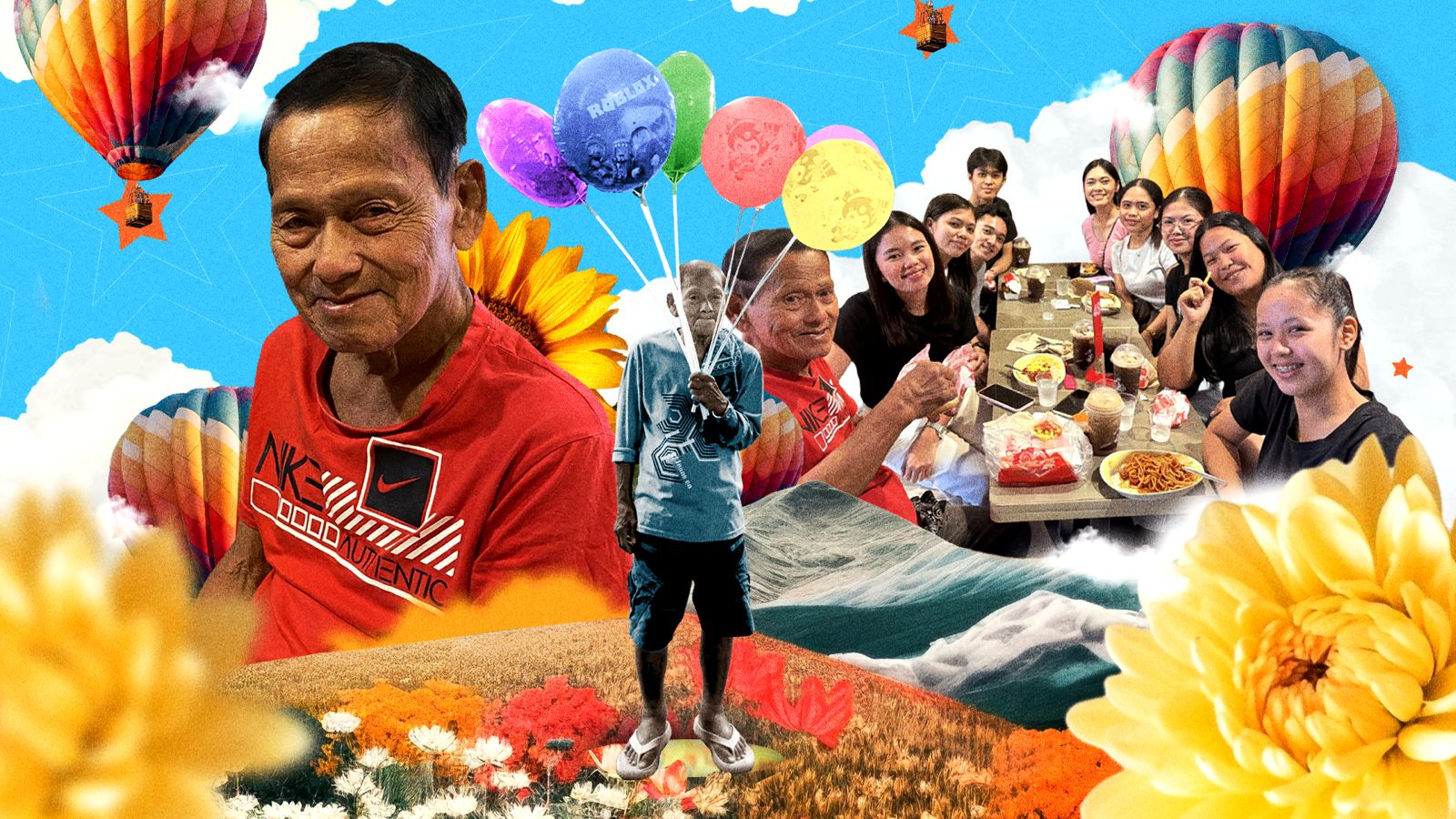 Senior balloon vendor gets medical, material help thanks to a group of friends