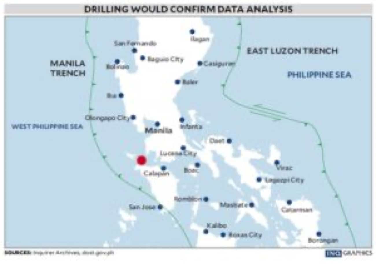 Phivolcs: Manila Trench movement could generate 5.5-meter tsunami