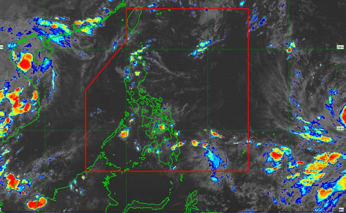 Pagasa: LPA outside PAR develops into tropical depression