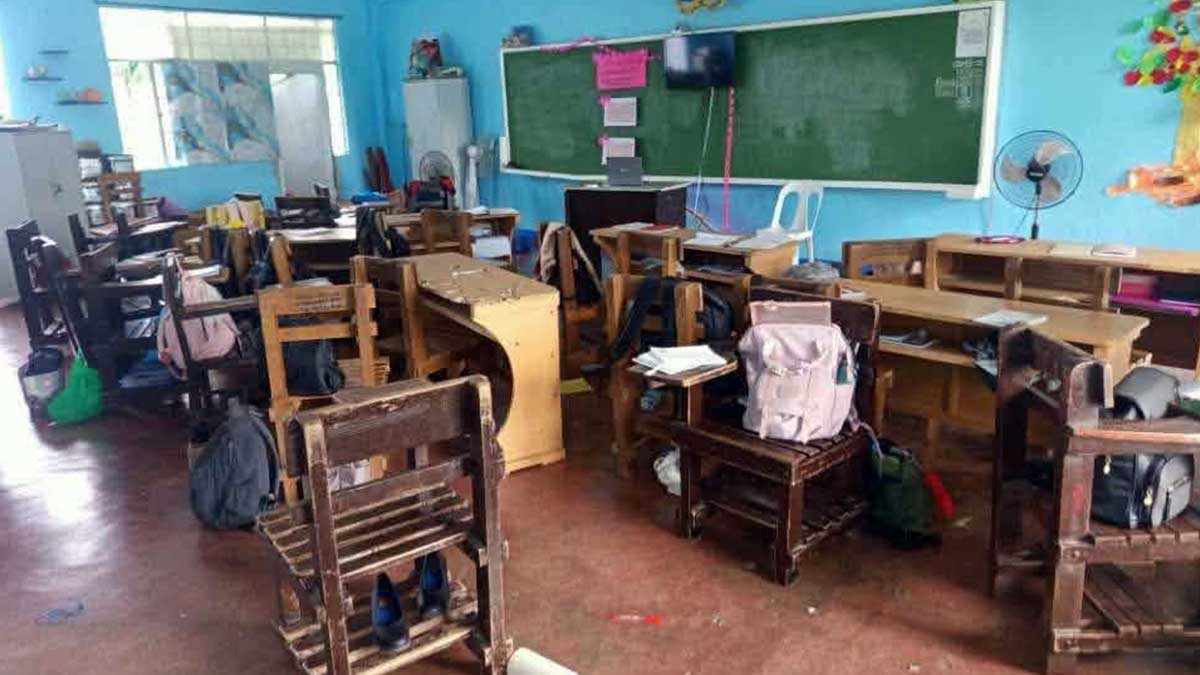Cop placed in custody after gun linked to Tacloban school shooting