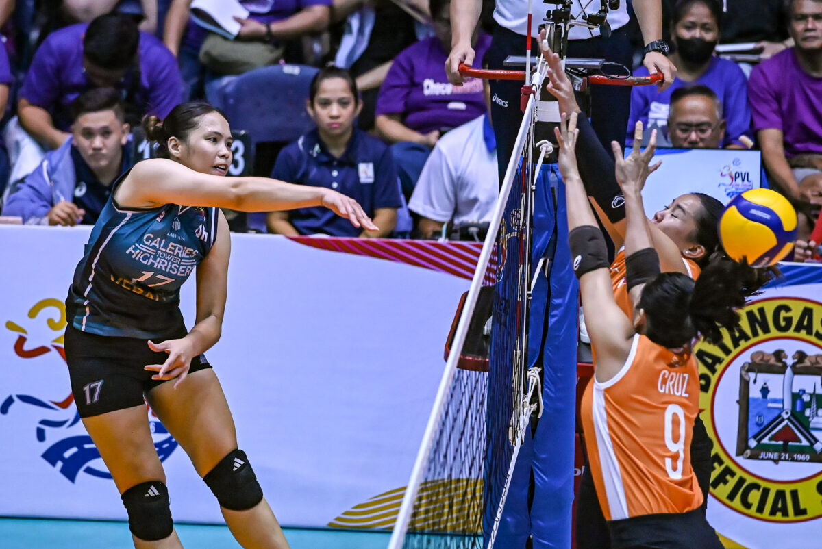 PVL Erika Deloria Galeries Tower vs Farm Fresh
