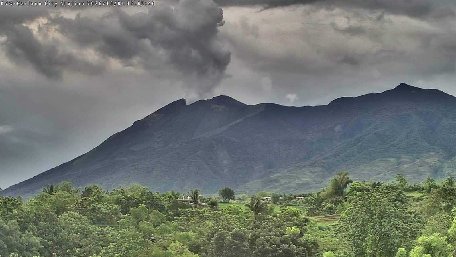 Volcanic quakes raise eruption risk at Kanlaon