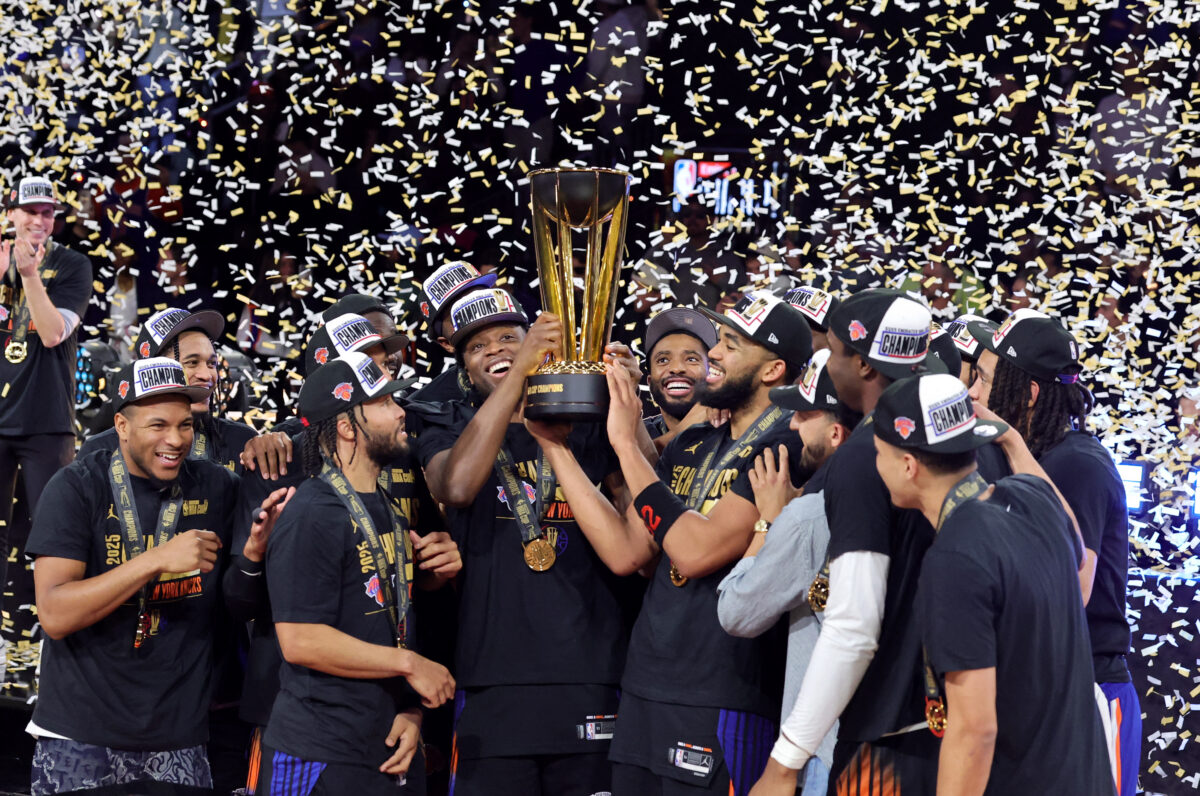 Knicks vs Spurs NBA Cup NBA Finals
