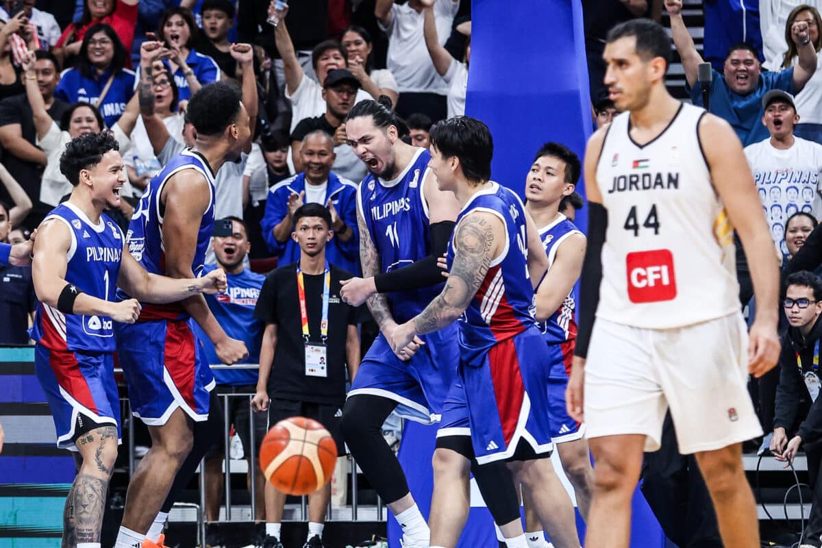 Kai Sotto Gilas Pilipinas vs Jordan Fiba World Cup Asian Qualifiers