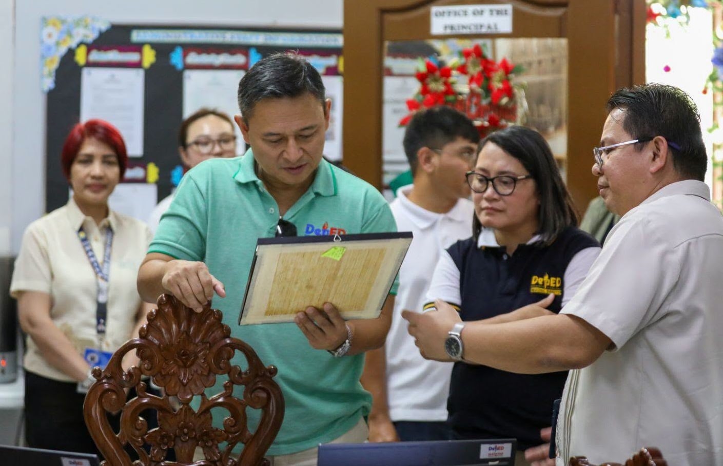 Safety model: Angara inspects zero-incident school in Manila