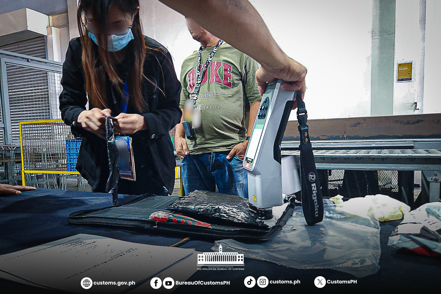 Bureau of Customs – Clark intercepts P33.9-M shabu from Africa, US