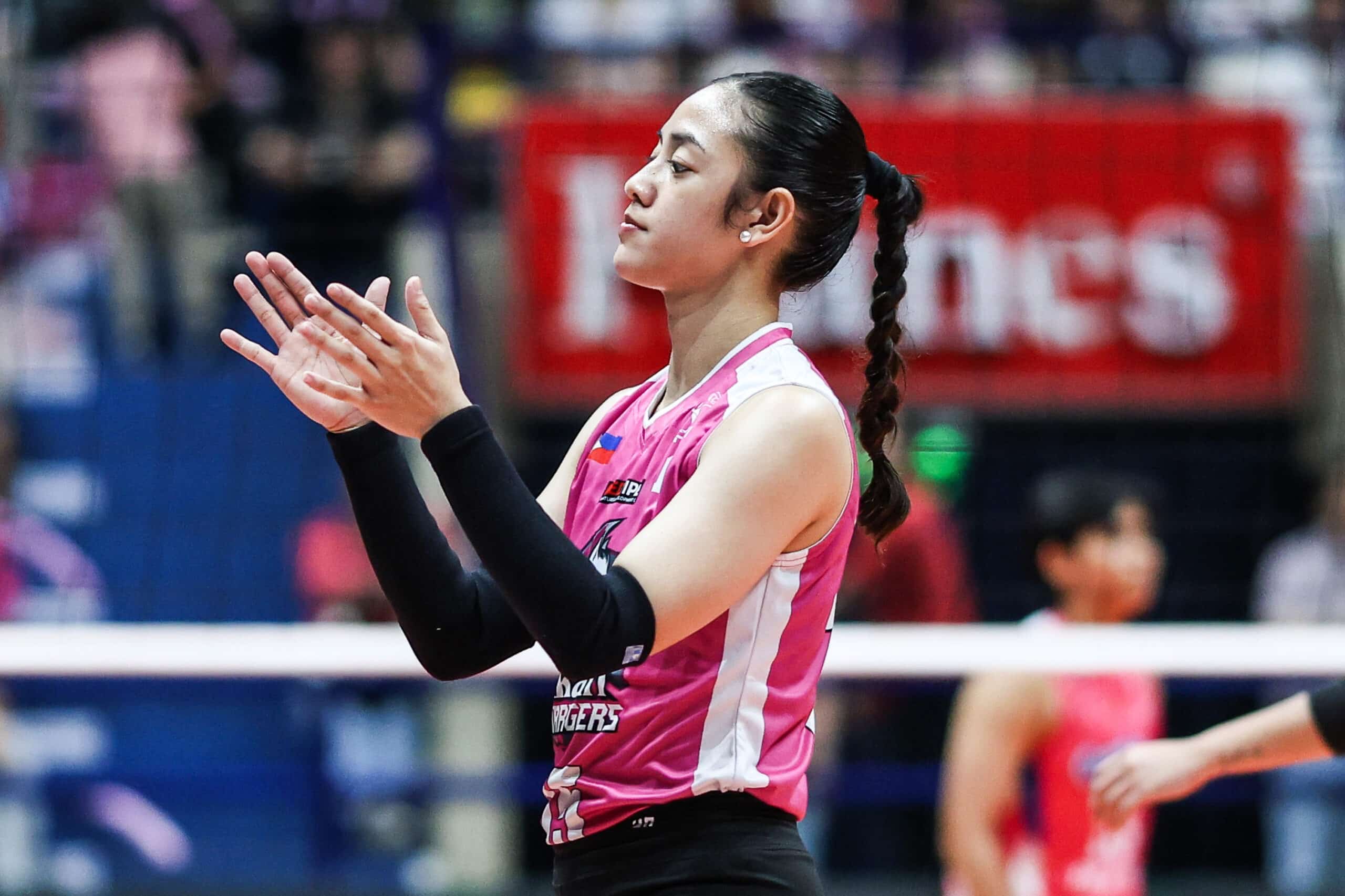 Akari Chargers' Justine Jazareño. PVL mother's day