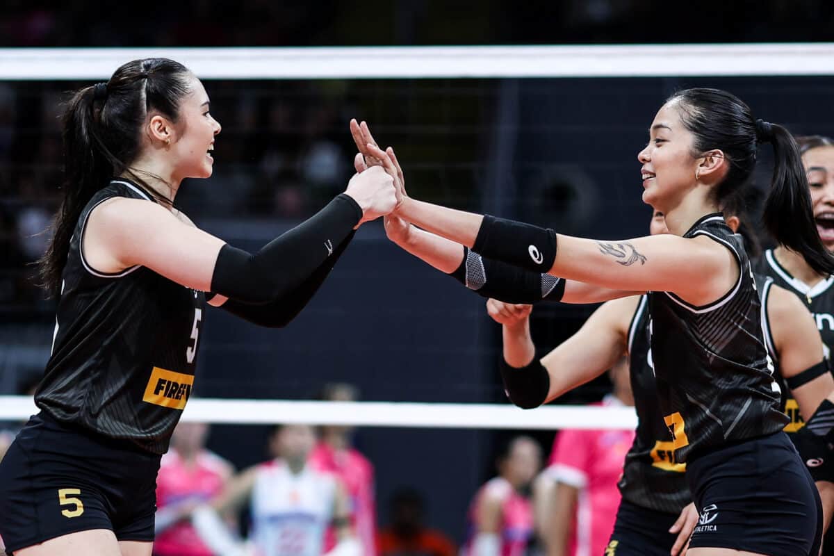 Vanie Gandler (left) and Erika Santos will bring their solid partnership to the Solar Spikers.
