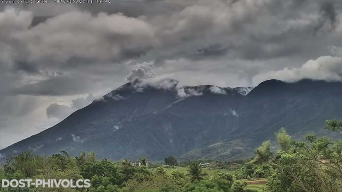 Kanlaon Volcano emits 700-meter ash plume anew – Phivolcs