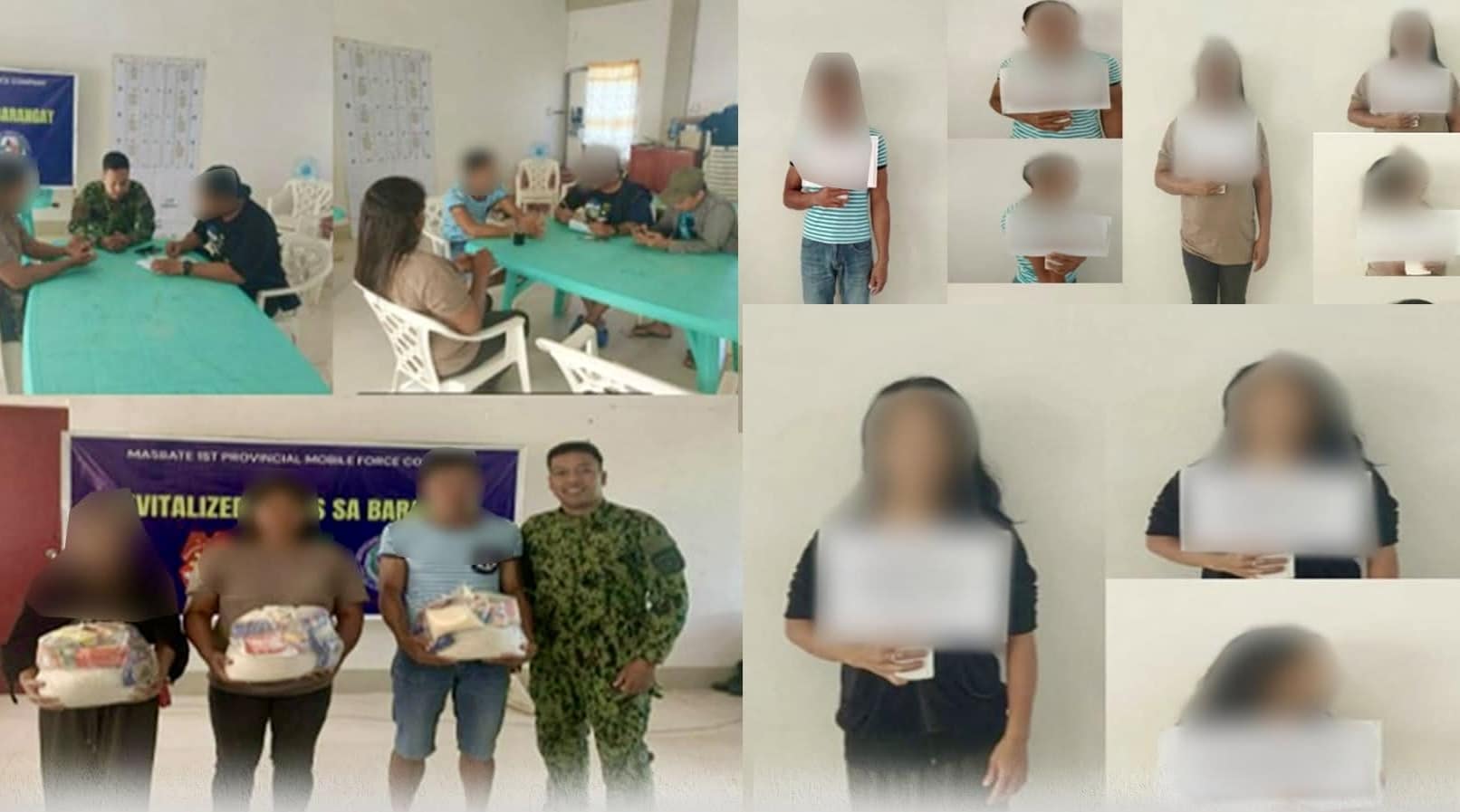 3 former communist rebels surrender in Masbate