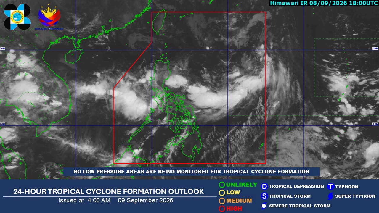 Habagat, trough of TD to drench Luzon, Visayas Wednesday