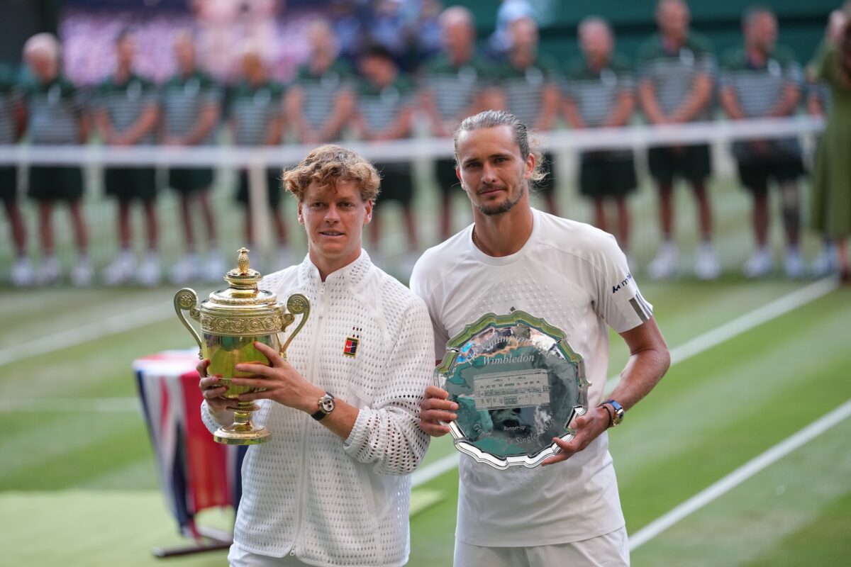 Jannik Sinner vs Alexander Zverev Wimbledon 2026 final