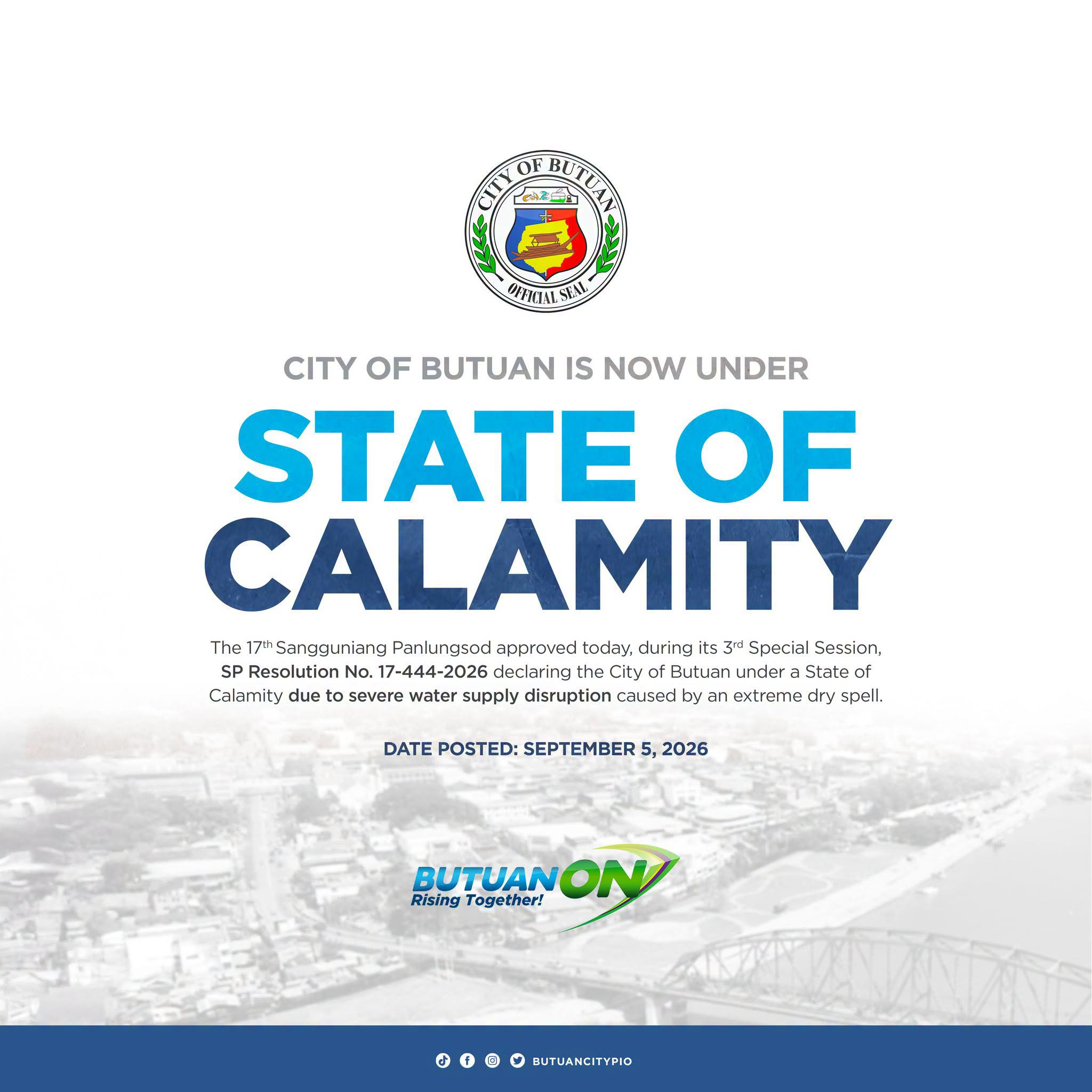 Butuan’s state of calamity declaration to hasten emergency response