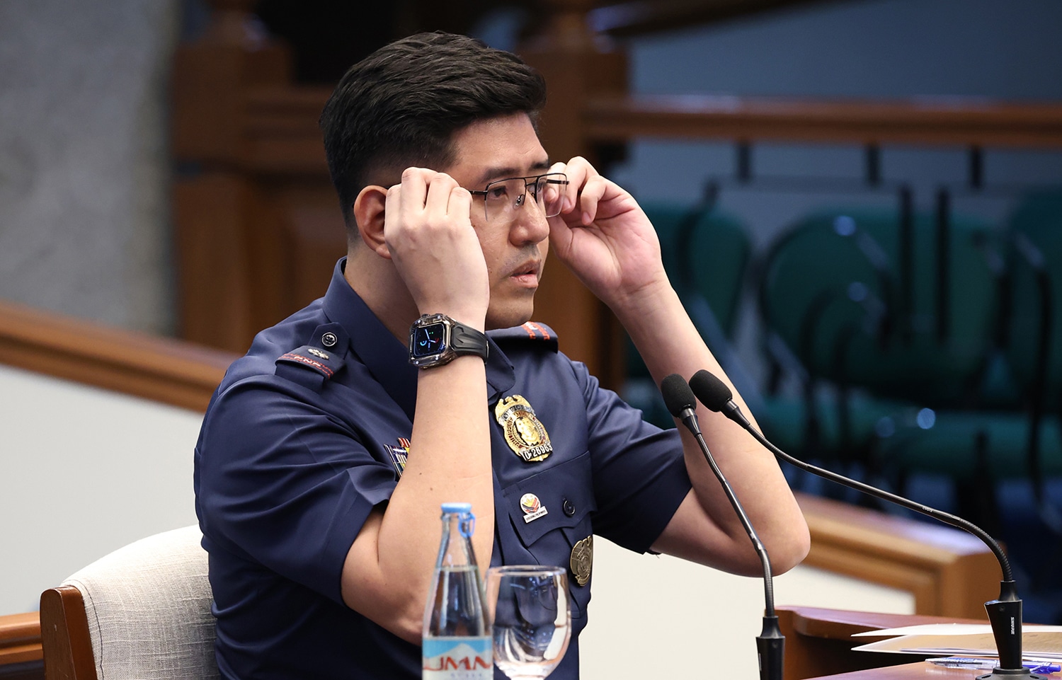 Raffy Tulfo asks FEO exec if 51 guns of VP Duterte, Carpio allowed