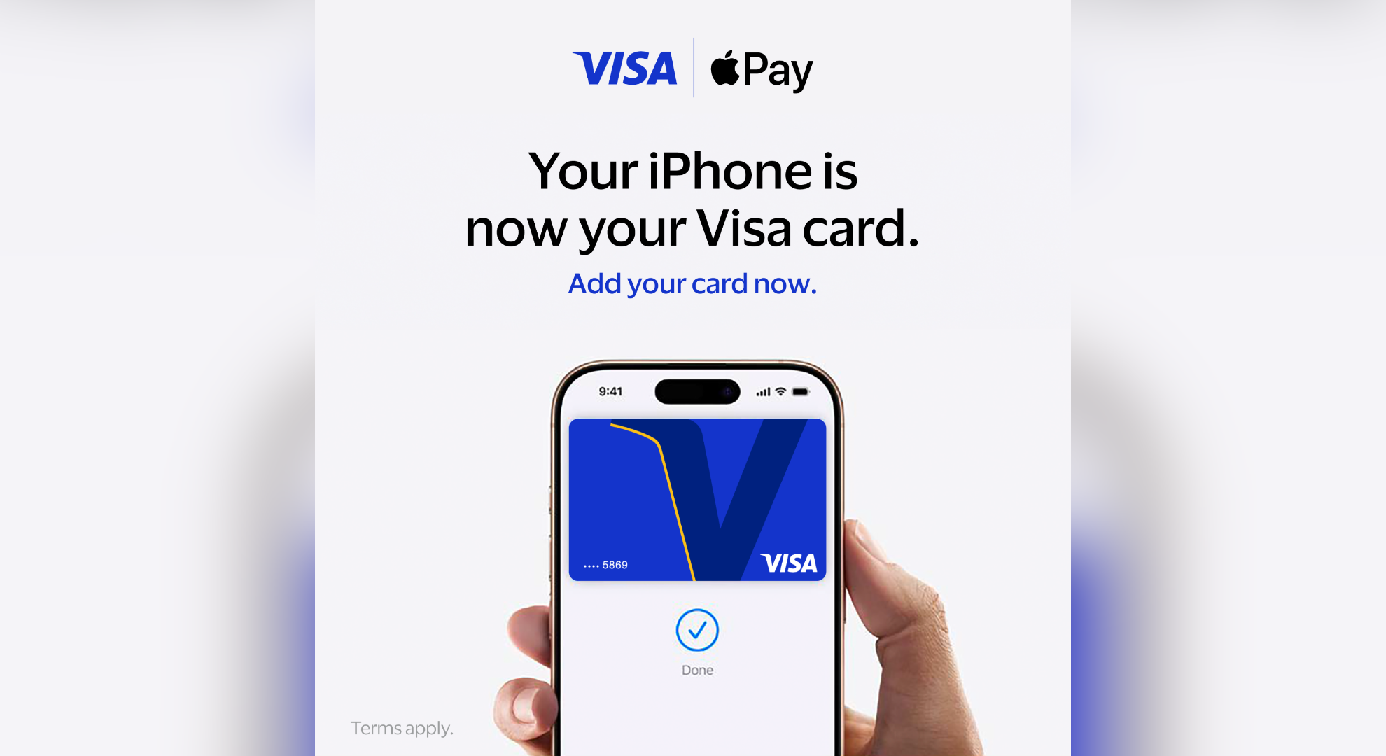 Visa brings Apple Pay to its customers in the Philippines